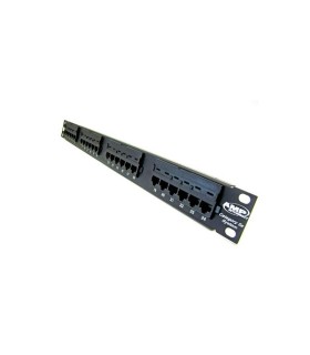 AMP Patch Panel Cat6 UTP 24 port full loaded
