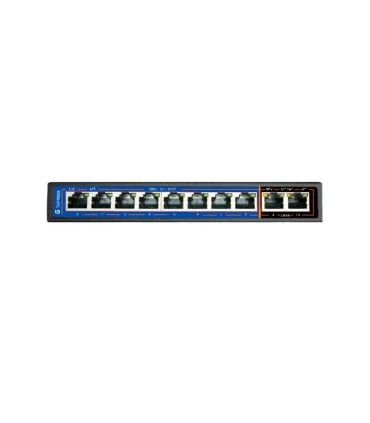 EasyGigs EG-SWU-1301-10FGP 8port-100+2port1000 Desktop Switch