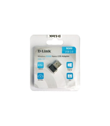 کارت شبکه بیسیم N300Mbps دی لینک USB مدل DWA-131