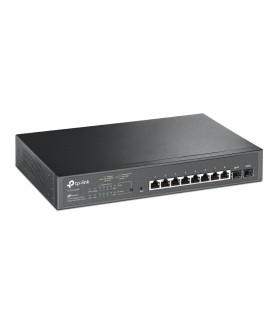 سوئیچ 10 پورت 1000 مدیریتی PoE با 2 پورت 1000SFP تی پی لینک TP-LINK TL-SG2210MP