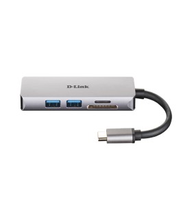 هاب USB-C به 5 پورت دی لینک مدل D-Link DUB-M530