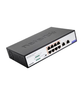 سوئیچ 10 پورت 1000 PoE با 2 پورت uplink دی لینک NETERBIT NGS-F1010P-A