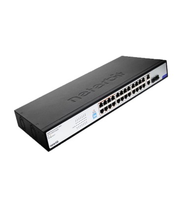 سوئیچ 28 پورت 1000 مدیریتی PoE با 2پورت SFP و 2پورت UPLINK نتربیت NETERBIT NGS-F1028P-A