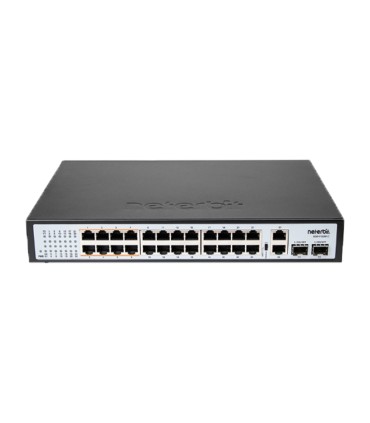 سوئیچ 28 پورت 1000 مدیریتی PoE با 2پورت SFP و 2پورت UPLINK نتربیت NETERBIT NGS-F1028P-C