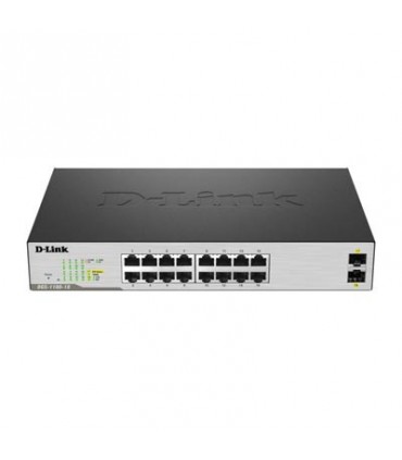 DGS-1100-18	16-port 1000Base-T Smart Gigabit Switch With 2 Combo SFP Ports
