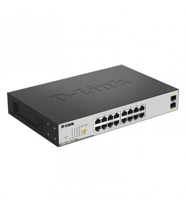 DGS-1100-18	16-port 1000Base-T Smart Gigabit Switch With 2 Combo SFP Ports
