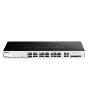 DGS-1210-28 24-Port 10/100/1000Base-T with 4 SFP Smart Switch