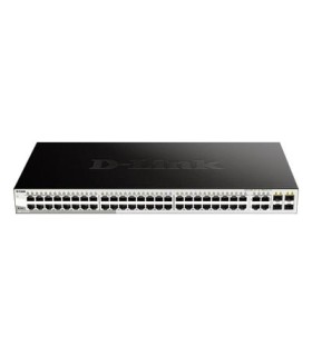 DGS-1210-52 48-Port 10/100/1000Base-Twith 4 SFP Smart Switch