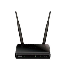 اکسس پوینت بیسیم N 300Mbps با 1 پورت LAN 10/100 دیلینک مدل D-Link DAP-1360-F