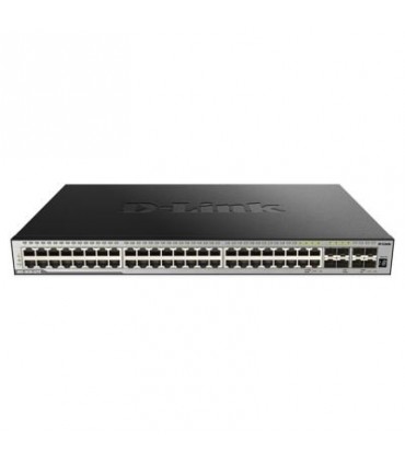 DGS-3630-52TC 44 10/100/1000Base-T ports + 4 Combo 10/100/1000Base-T/SFP ports + 4 10GE SFP+ Ports L2 Stackable Managed Switch