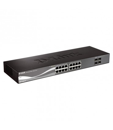 DGS-1500-20	16 Ports 10/100/1000Base-T , 4 SFP ports, L2+ Smart Pro Switch