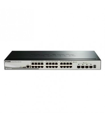 DGS-1510-28X 24 Ports 10/100/1000Mbps + 4 10G ports SmartPro Switch