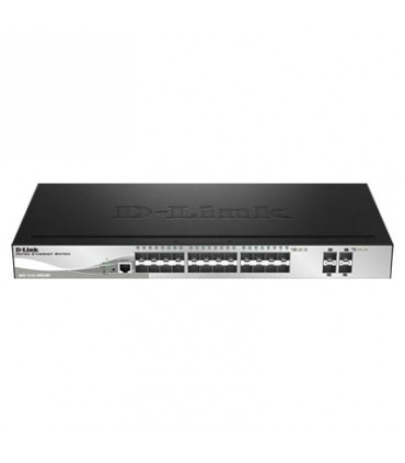 DGS-1510-28XS 24 SFP Ports + 4 SFP+ ports Metro Ethernet Switch