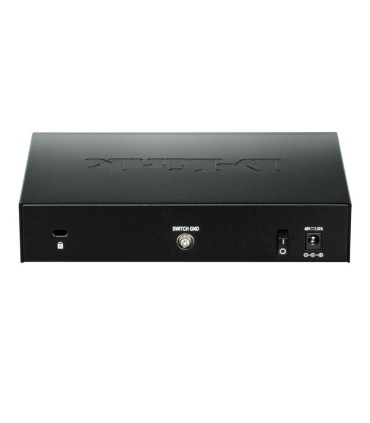 DGS-1100-08P 8 port 10/100/1000Mbps PoE Easy Smart Green Switch, 64W Power Budget