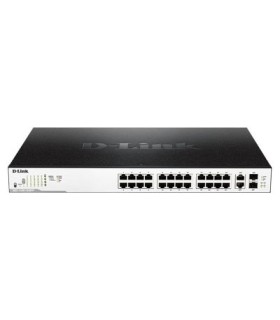 DGS-1100-26MPP	 24 Ports 10/100/1000Mbps PoE++ Smart Gigabit Switch with 2 combo 1000Base-T/ SFP ports, 518W PoE Power Budget