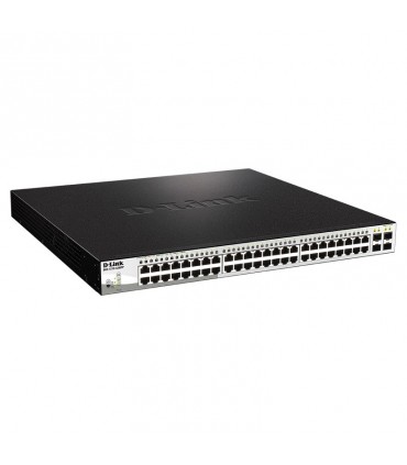 DGS-1210-52MPP	48-Port 10/100/1000BaseT PoE + 4 Gigabit SFP Ports Web Smart Switch, 740W PoE Budget