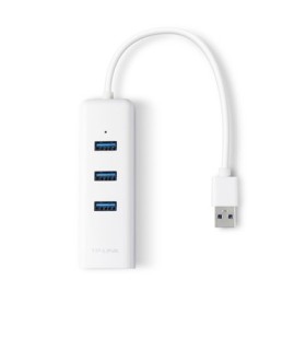 TP-LINK TL-UE330 USB 3.0 Gigabit Ethernet Adapter and 3-port Hub