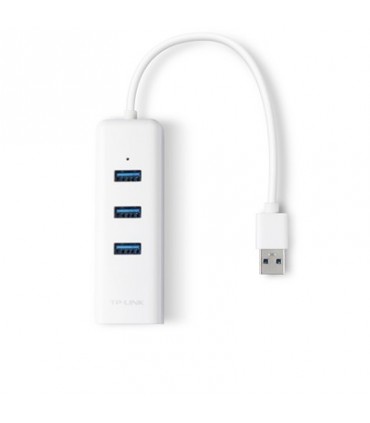 TP-LINK TL-UE330 USB 3.0 Gigabit Ethernet Adapter and 3-port Hub