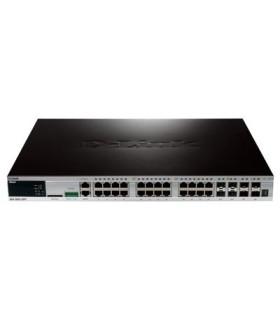 DGS-3620-28PC 20 10/100/1000 PoE+ ports + 4 Combo 10/100/1000Base-T PoE+/SFP ports + 4 10GE SFP+ Ports
