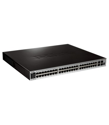DGS-3620-52P 48 x 10/100/1000Mbps PoE ports + 4  x 10GE SFP+ ports