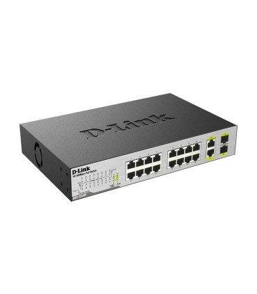 D-Link DES-1018P 18-Port Fast Ethernet PoE Unmanaged Desktop Switch