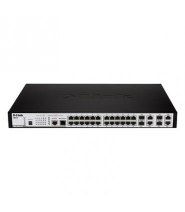 DES-3810-28	24-port 10/100Base-T + 4 Combo 1000Base-T/SFP ports L3 Managed Switch