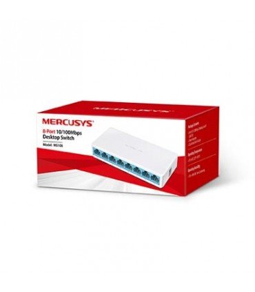MERCUSYS MS108 Un-Managed Desktop Switch 8-Port 10/100
