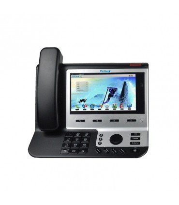 DPH-850S Video SIP Business IP Phone with 7" LCD touch screen , 2 * LAN , PoE port, 2MP Rotatable Camera, SD card