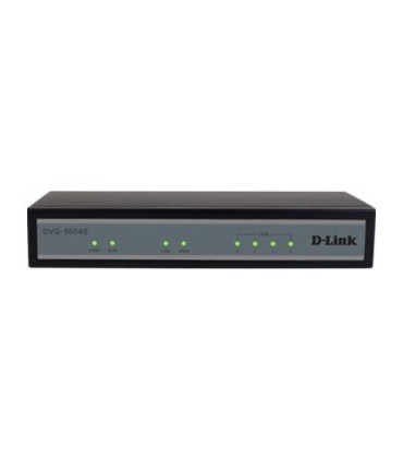 DVG-5004S VoIP Gateway with built-in 4 FXS, 1 10/100Mbps WAN & 4-port 10/100Mbps Switch