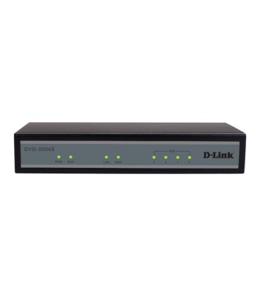 DVG-5004S VoIP Gateway with built-in 4 FXS, 1 10/100Mbps WAN & 4-port 10/100Mbps Switch