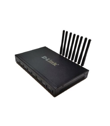 DVG-6004G VoIP Gateway with built-in 4 GSM ports, 2 * 10/100Mbps LAN ports