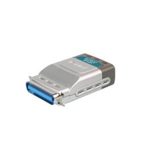 DP-301P+ 10/100Mbps Pocket Size Print Server with built-in 1 parallel port