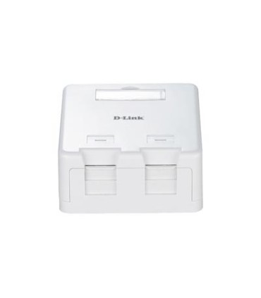 جعبه پریز روکار- تک پورت - شاتردار NKB-1WHI11