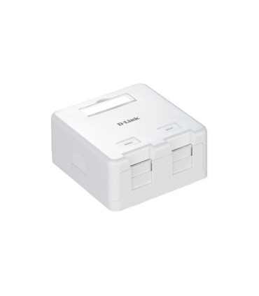 جعبه پریز روکار- تک پورت - شاتردار NKB-1WHI11