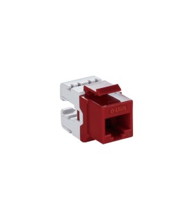 کیستون CAT6 بدون شیلد قرمز NKJ-C6RED1B21