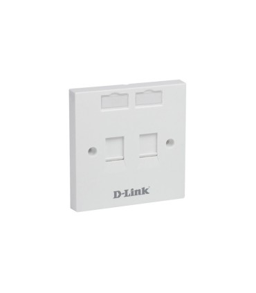 فیس پلیت دو پورت 86*86 میلیمتر NFP-0WHI21