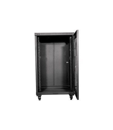 رک 18 یونیت عمق 60 ایستاده با درب فریم دار شیشه ای Stant Rack 18 Unit 60 Depth