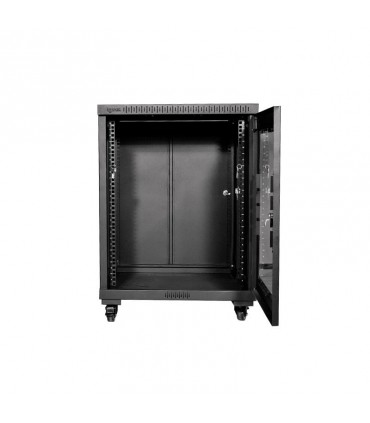 رک 14 یونیت عمق 60 ایستاده با درب فریم دار شیشه ای Stant Rack 14 Unit 60 Depth