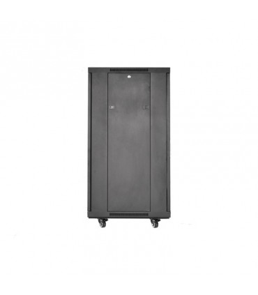 رک 22یونیت عمق 60 ایستاده پیشرفته با درب فریم دار شیشه ای Stand Advance Rack 22 Unit 60 Depth