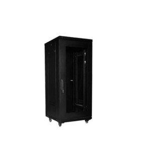 رک 27 یونیت عمق 60 ایستاده پیشرفته  با درب فریم دار شیشه ای Stand Advance Rack 27 Unit 60 Depth