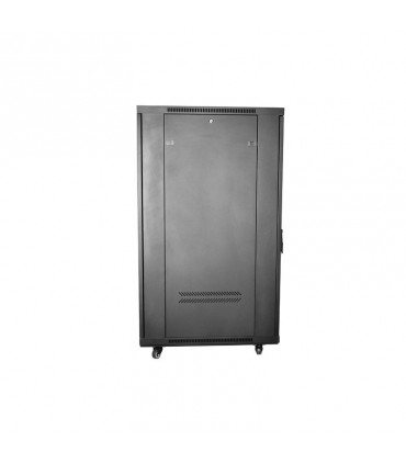 رک 27 یونیت عمق 80 ایستاده پیشرفته با درب فریم دار شیشه ای Stand Advance Rack 22 Unit 80 Depth