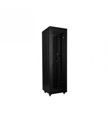 رک 42 یونیت عمق 60ایستاده پیشرفته با درب فریم دار شیشه ای Stand Advance Rack 42 Unit 60 Depth