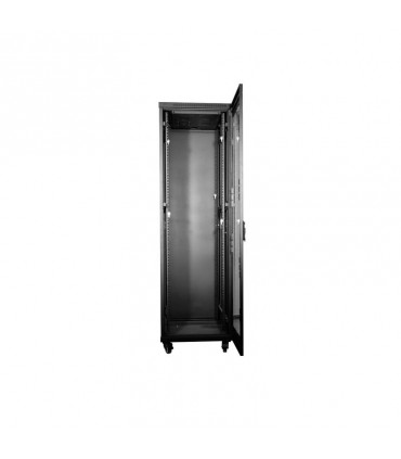 ک 42 یونیت عمق 80 ایستاده پیشرفته با درب فریم دار شیشه ای Stand Advance Rack 42 Unit 80 Depth