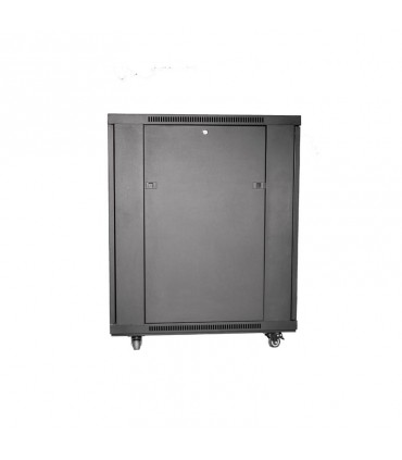 رک 18یونیت عمق 80ایستاده پیشرفته با درب فریم دار شیشه ای Stand Advance Rack 18Unit 80 Depth