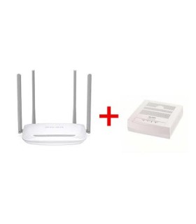 مودم +ADSL2 کابلی  + روتر بیسیم چهار پورت MW325R