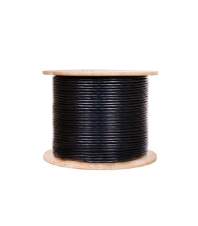 کابل Cat6 Outdoor نگزنس بدون تست دارای فویل با 2 لایه روکش PVC محافظ در برابر اشعه UV حلقه 305 متری